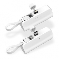 TPEA 도킹형 보조배터리 5000mAh 케이블 내장형