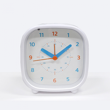 넥스원 무소음 교육용 어린이 탁상시계 아날로그 조명 미니 알람 시계 #6