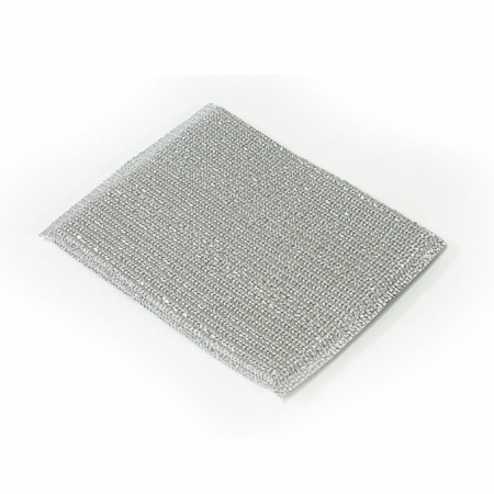 대형 은사 수세미 1P 벌크 주방 욕실 청소 설거지 은색 수세미 #3