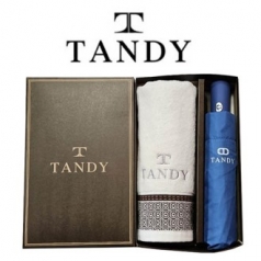 탠디 더도어 타올 + 3단 뉴로고 전자동 우산세트 72번