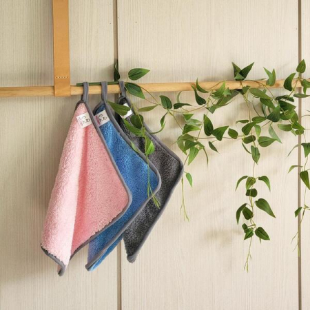 극세사 고리타월, 유치원 핸드타올 유럽풍 고리수건 어린이집 미니타올 #2