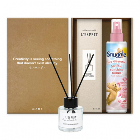 레스쁘리 2P 스너글 세트 D (스너글 섬유탈취제 150ml + 디퓨저50ml) #2