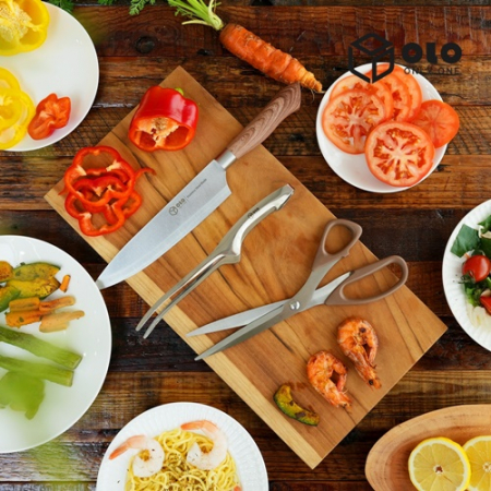 오엘오 샤펜 스텐레스 칼 & 키친툴 3p #4
