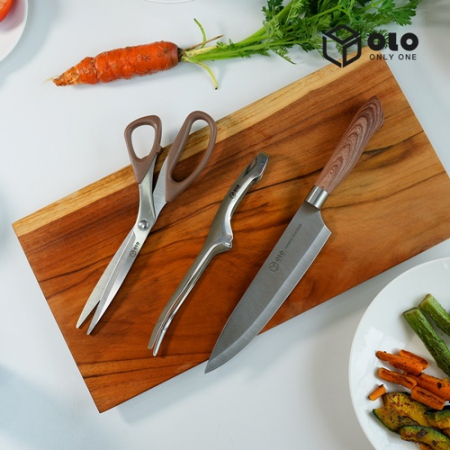 오엘오 샤펜 스텐레스 칼 & 키친툴 3p #2