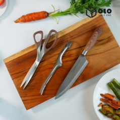 오엘오 샤펜 스텐레스 칼 & 키친툴 3p