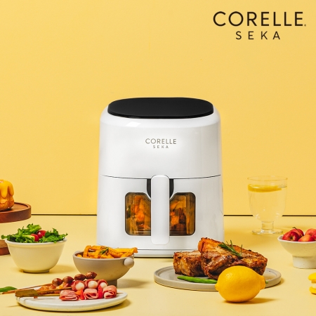 코렐 세카 저소음 모던 에어프라이어 4.5L 저스트 화이트 #3