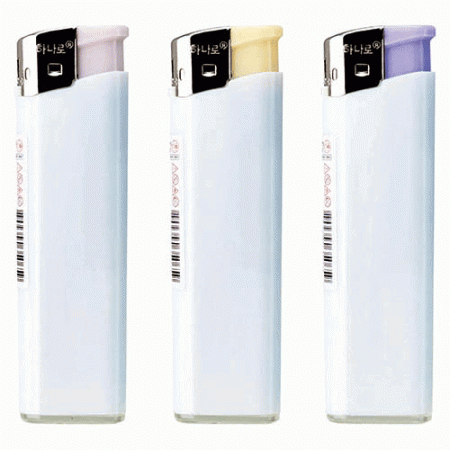 플러스 푸쉬 화이트 전자라이타 #2