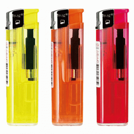 플러스 푸쉬 투명 전자라이타 #2