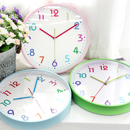 무소음 파스텔 하모니 벽시계 300 #2