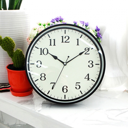 무소음엣 지블 랙벽시계 #2