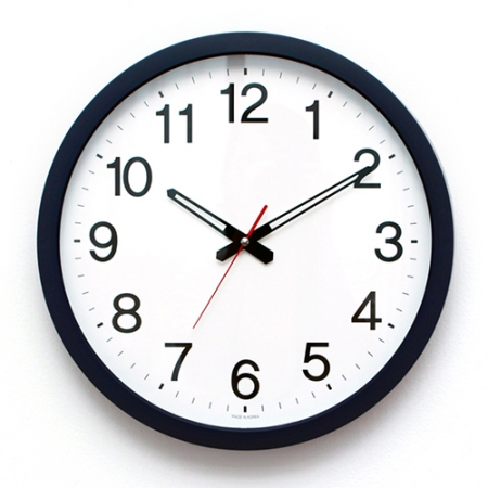 벽시계 40센치 AB400 네이비 #2