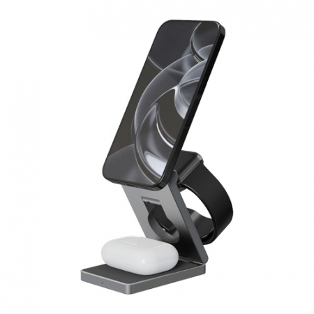 피노 TODO 폴더블 3in1 맥세이프 고속무선 충전기 갤럭시워치, 애플워치 호환 #2