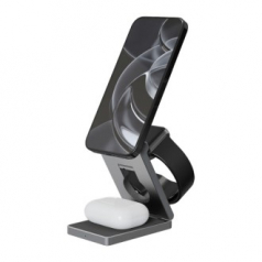 피노 TODO 폴더블 3in1 맥세이프 고속무선 충전기 갤럭시워치, 애플워치 호환