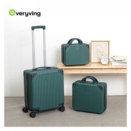 에브리빙 여행용캐리어 그린 14인치 #2