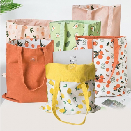 플레인 양면 캔버스 에코백 데일리백 #2