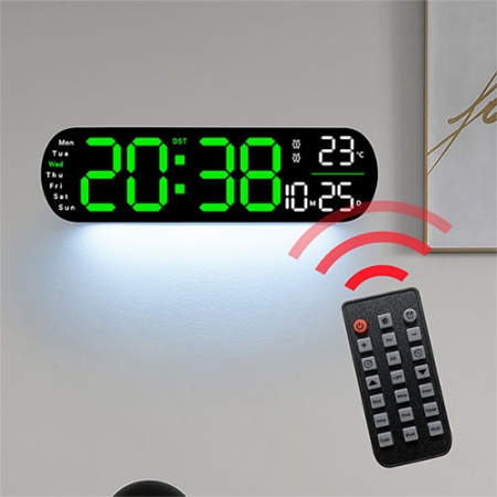 블랙페이스 버티컬R LED시계 (GH5502) #4