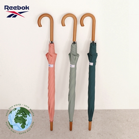 리복 60자동 친환경 어스 우드핸들 우산 #3