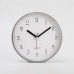 작은이미지: 그레이 모던 욕실 시계 #2