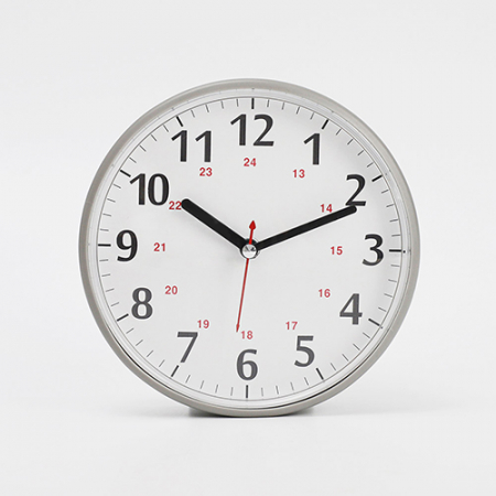 그레이 포인트 욕실 시계 #2