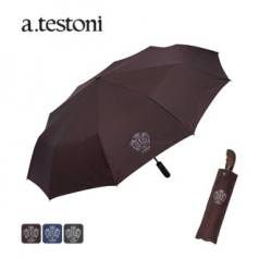 AT 아테스토니 3단 일자우드핸들 전자동 우산