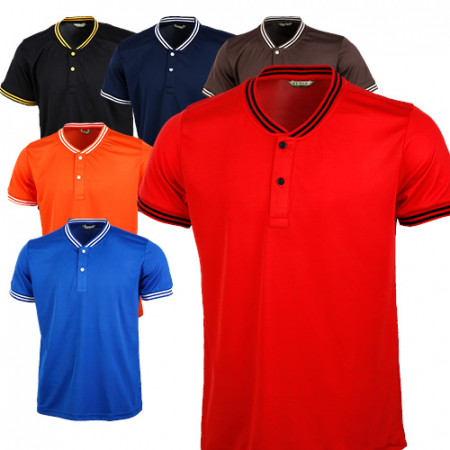 쿨론 베이스볼 헨리넥 반팔 7종 #2