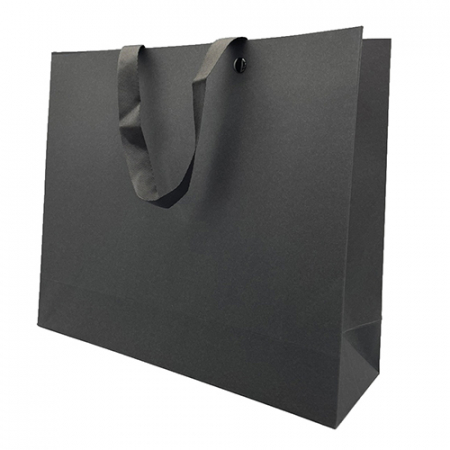 검정 고급 쇼핑백 250g 8가지 사이즈 #2