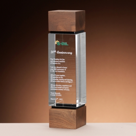 크리스탈 상패 SAM24P009 #2