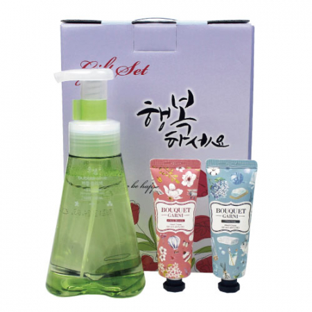 애경 순샘 올리브버블 주방세제 부케가르니 핸드크림 3종세트 케이스선택 #2