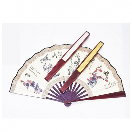 특대 비단부채 작품용 실습용부채 럭셔리스타일 #5