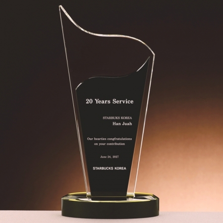 크리스탈 상패 SAM24P040 #2