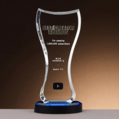 크리스탈 상패 SAM24P046