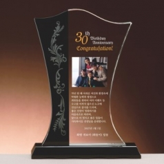 크리스탈 상패 SAM24P043