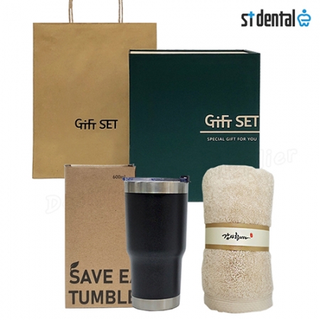 와우3호 선물세트 심플st텀블러 송월타올 띠지(쇼핑백) #4