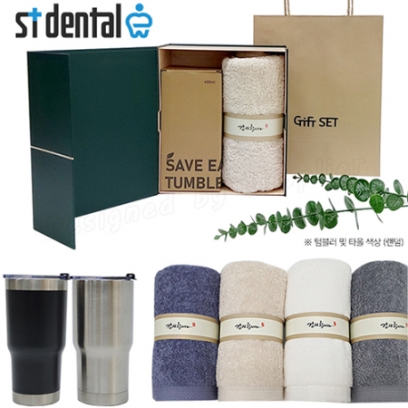 와우3호 선물세트 심플st텀블러 송월타올 띠지(쇼핑백) #3
