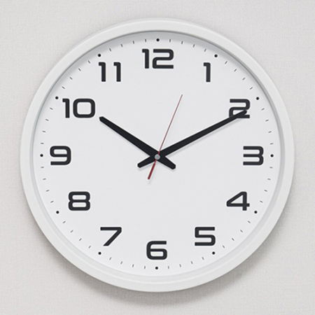 무소음 아날로그 벽시계 370 #2