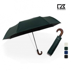 커터앤벅 3단 곡자 완자동 우드 핸들 암막 양우산