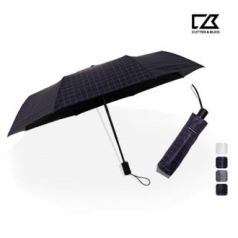 커터앤벅 3단 완자동 사각 체크 암막 양우산
