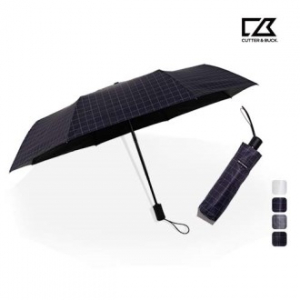 커터앤벅 3단 완자동 사각 체크 암막 양우산