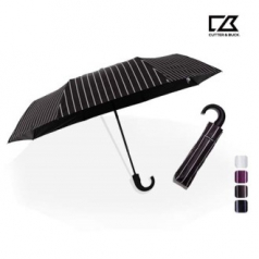 커터앤벅 3단 곡자 완자동 스트라이프 암막 양우산