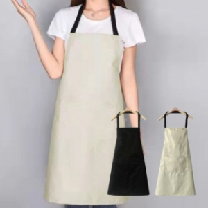 심플 데일리 생활방수 무지 앞치마, 주방 주방용품 식당 카페 공방