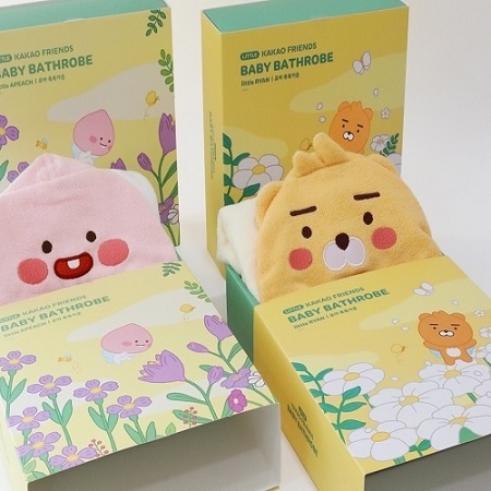 카카오 리틀프렌즈 아기 목욕 가운 [J1] #2