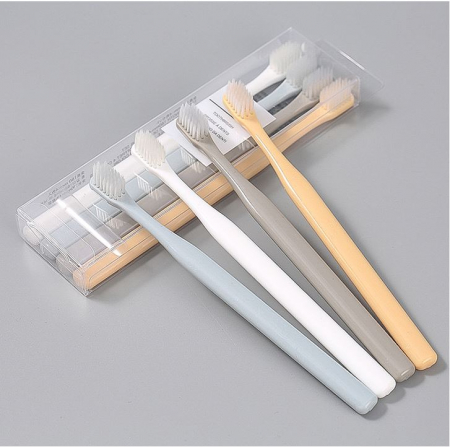 손님용 일회용 칫솔 4개 한세트 #2