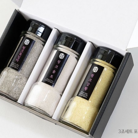 핑크소금3조세트 소금선물세트 #2
