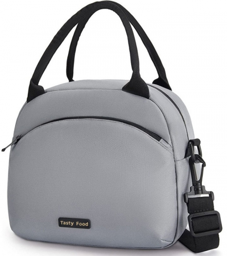 프리미엄 모던 숄더 도시락 가방, 옥스포드 보온보냉백 #7