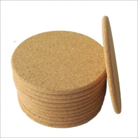 에코 코르크 컵받침, 콜크 칼라 컵받침, 원목 컵받침 #2