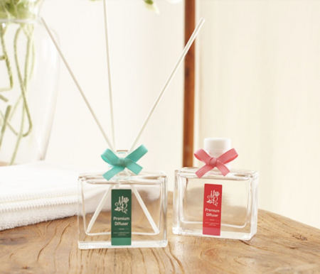 미네카 파스텔 사각 디퓨져 70ml 화이트스틱 #3