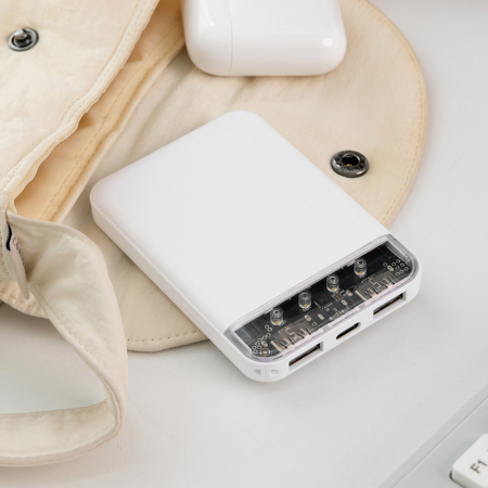 나이테 카드형 보조배터리 5000mAh C타입 USB충전 #4