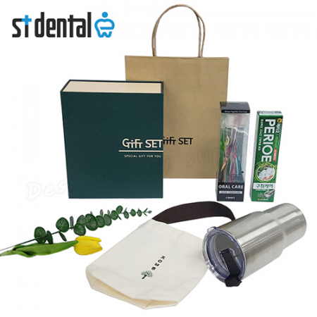 와우5호 선물세트 심플st텀블러 오랄케어 크리스탈캡칫솔6p(쇼핑백) #4