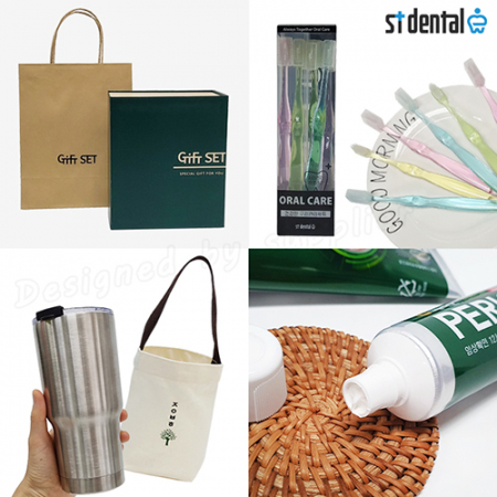 와우5호 선물세트 심플st텀블러 오랄케어 크리스탈캡칫솔6p(쇼핑백) #5