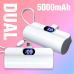 작은이미지: 태나 디스플레이 도킹형 듀얼 보조배터리 5000mAh #2